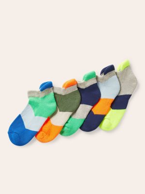 Trainer Socks 5 Pack-Multi Chevron