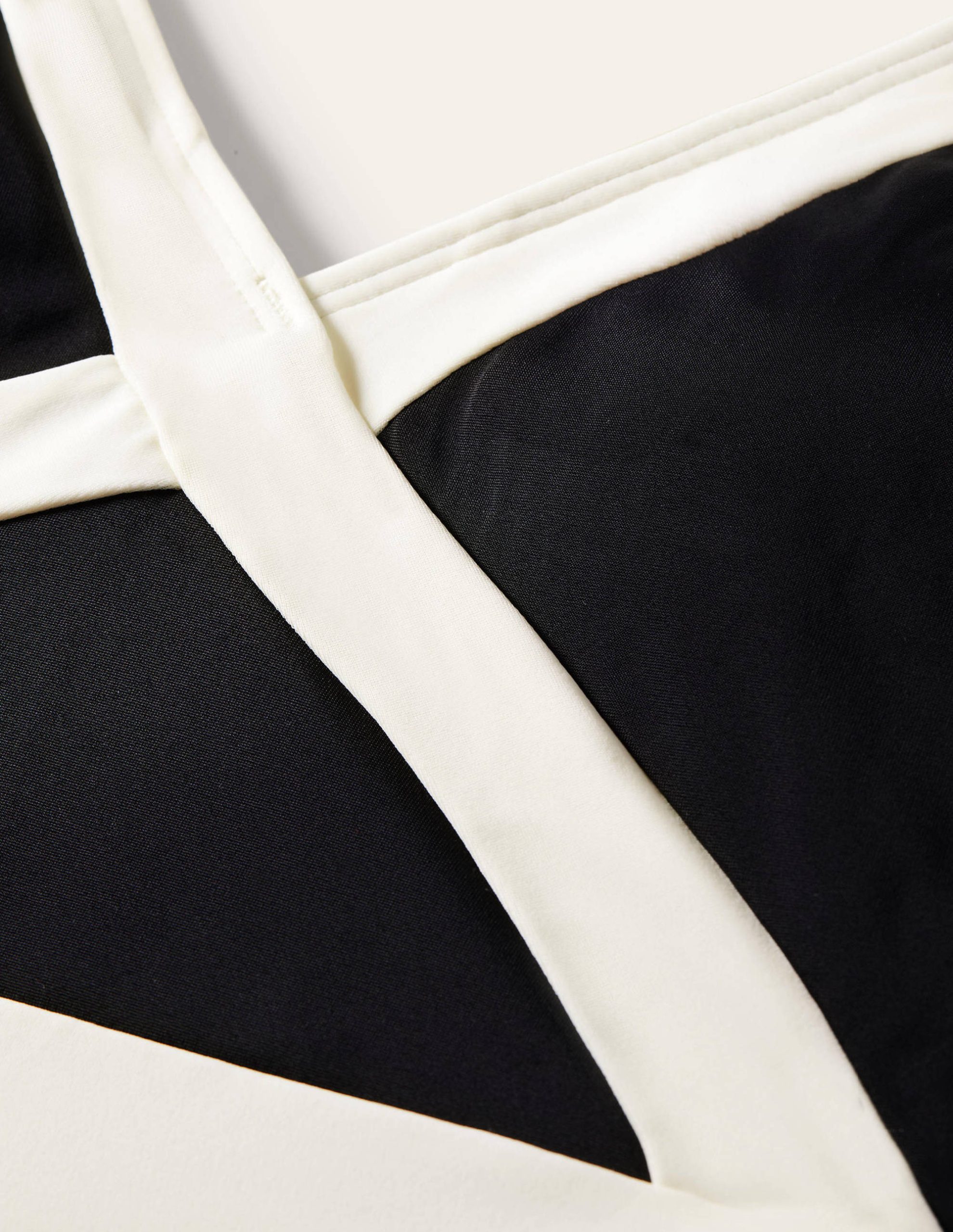 Kefalonia Halterneck Swimsuit-Black Colourblock - Image 6