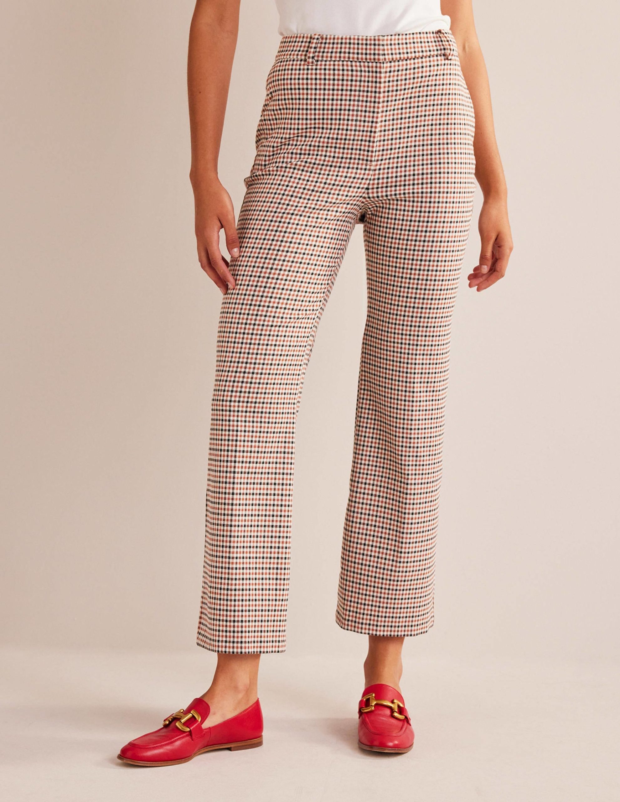 Chelsea Check Trousers-Check - Image 4