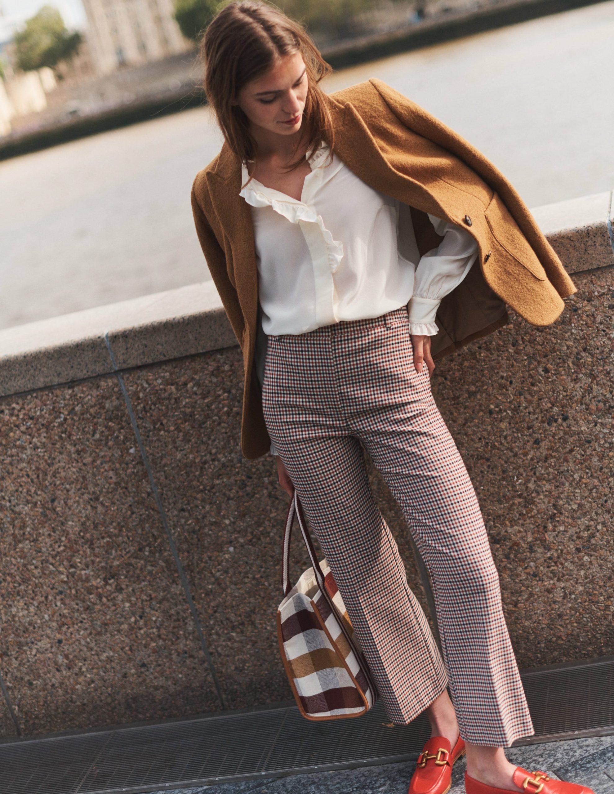 Chelsea Check Trousers-Check - Image 5