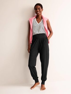 Hareem Jersey Sweatpants-Black