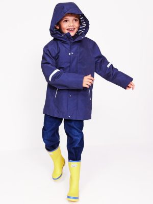 Waterproof Fisherman's Jacket-College Navy