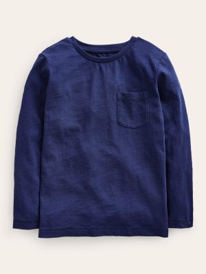 Everyday Long Sleeve T-Shirt-College Navy
