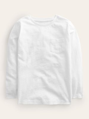Everyday Long Sleeve T-Shirt-White
