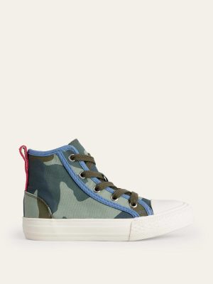 Canvas High Top-Camo