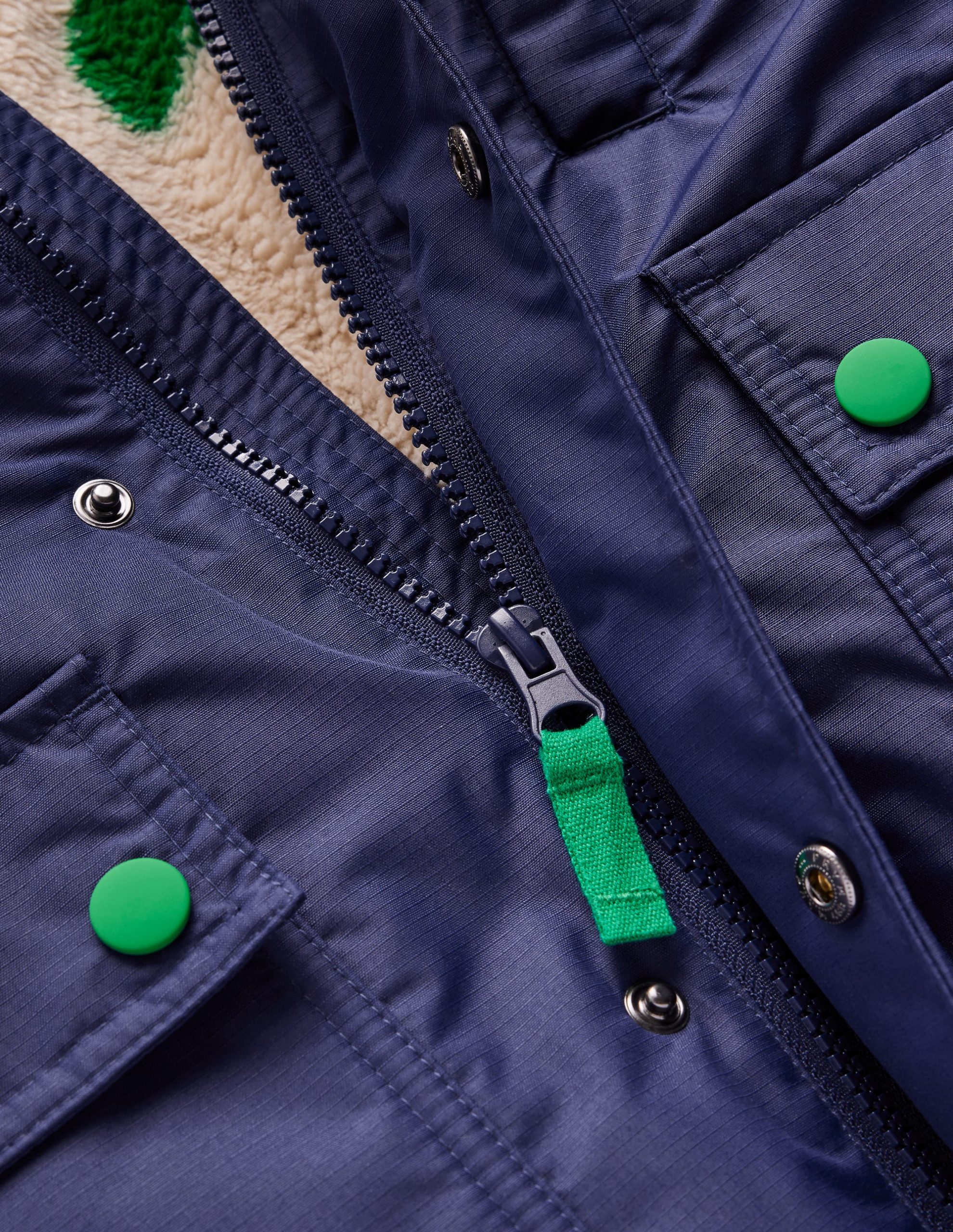 4-in-1 Waterproof Coat-College Navy - Image 3