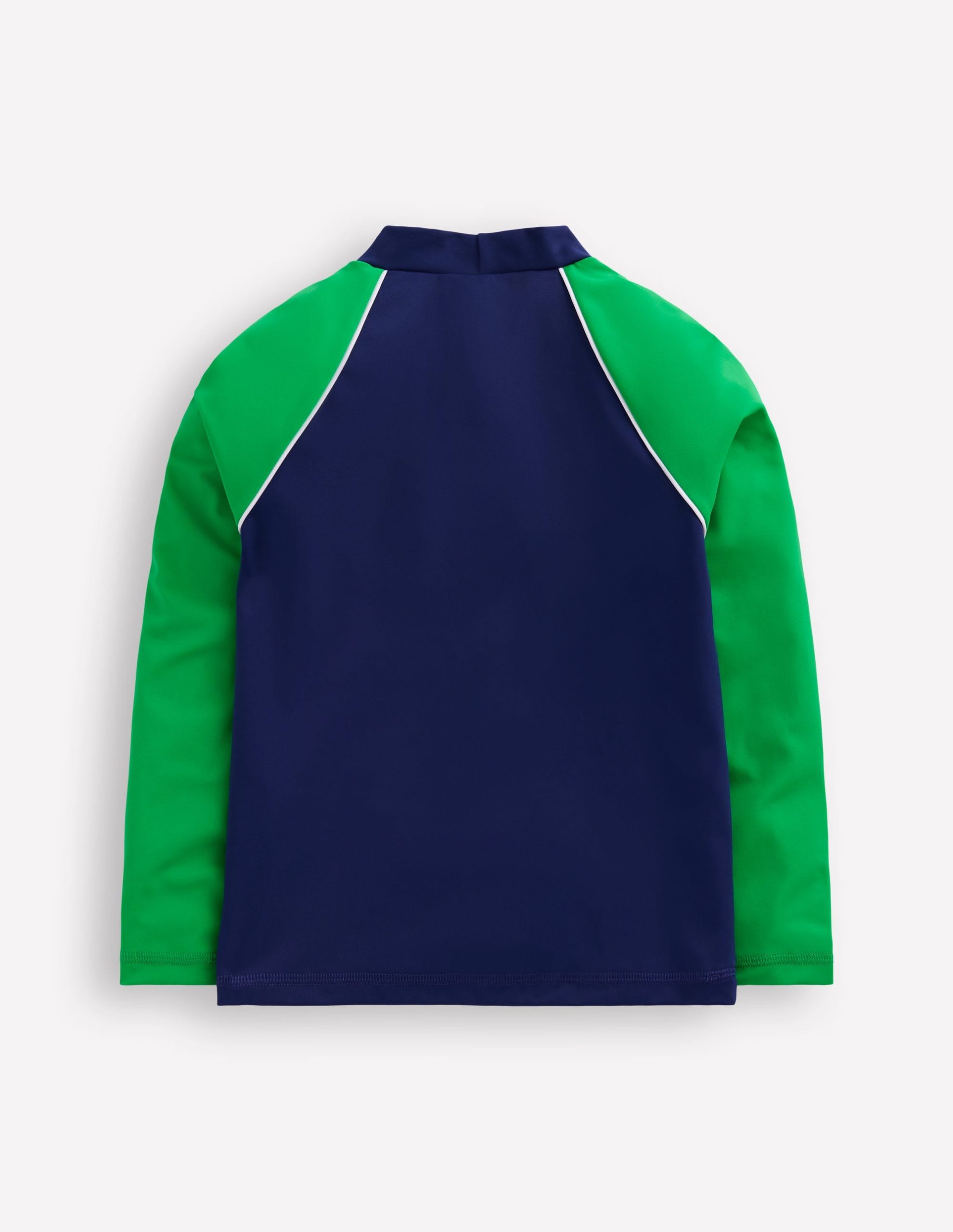 Colour Block Rash Vest-Sapphire Blue - Image 2