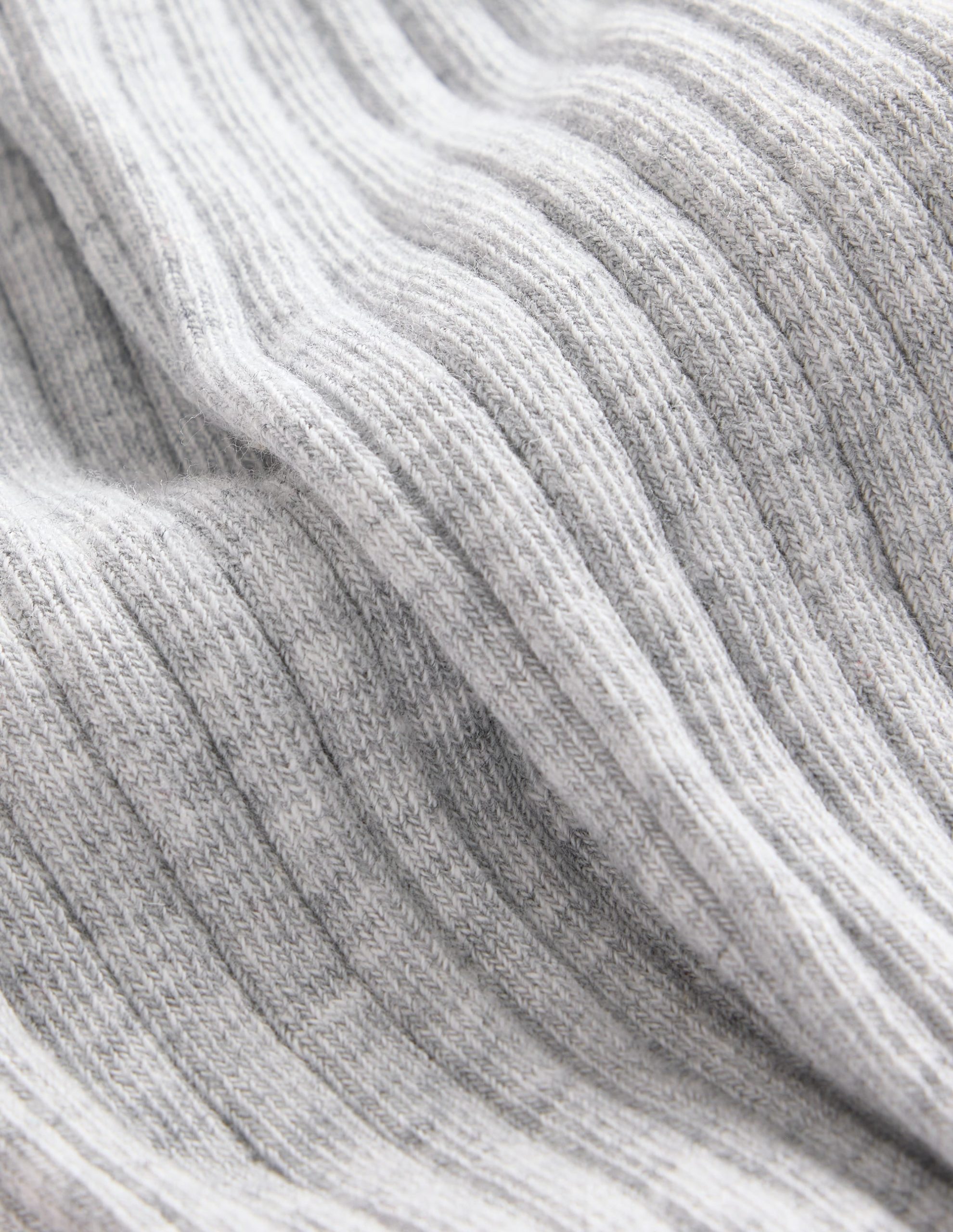 Ribbed Tights-Grey Marl - Image 2