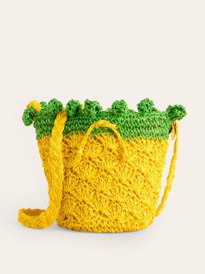Crochet Fruit Bag-Pineapple Yellow