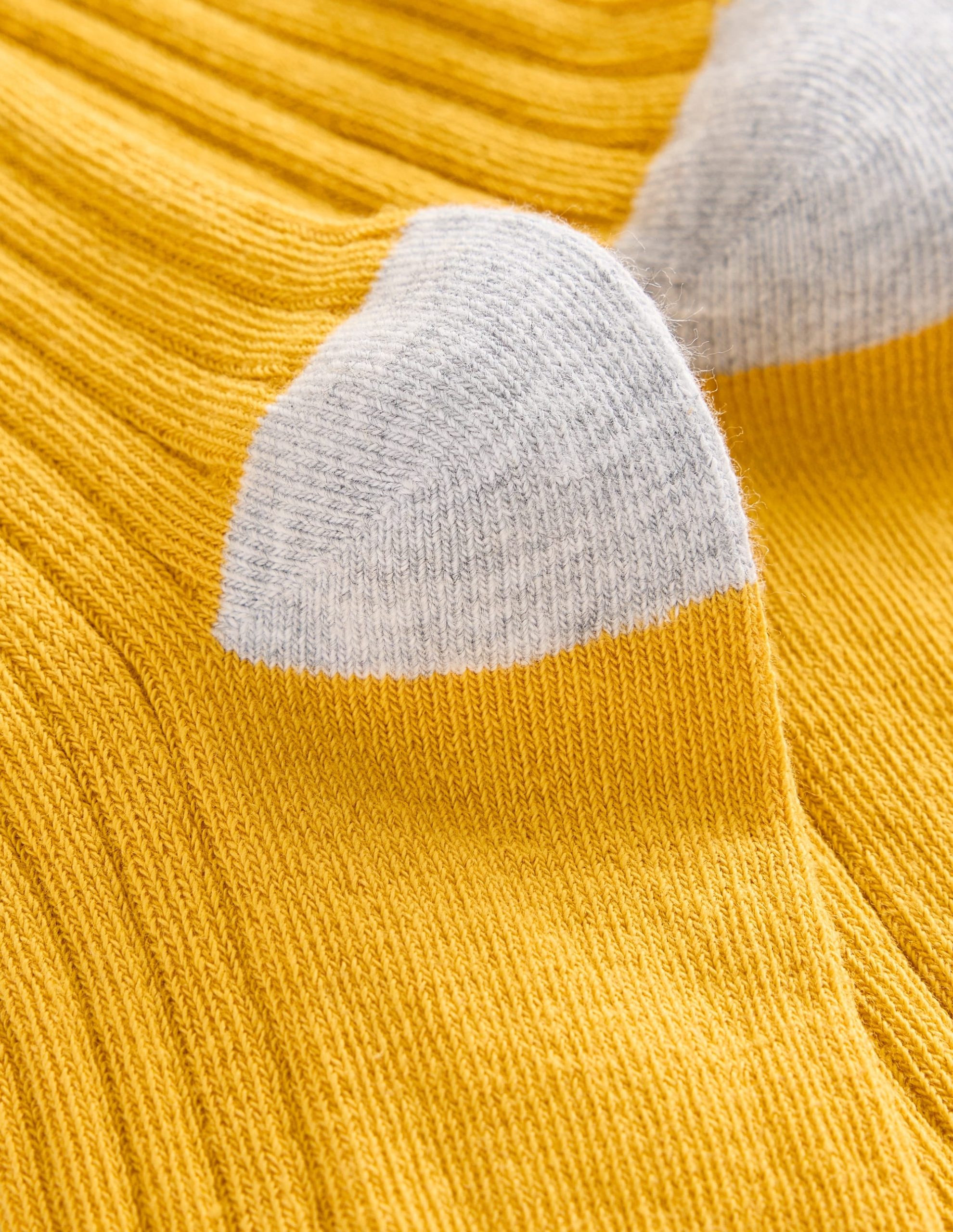 Ribbed Tights-Honey Yellow - Image 2