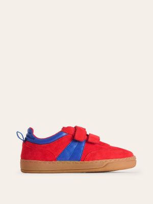 Mini Erin Trainers-Poppy Red