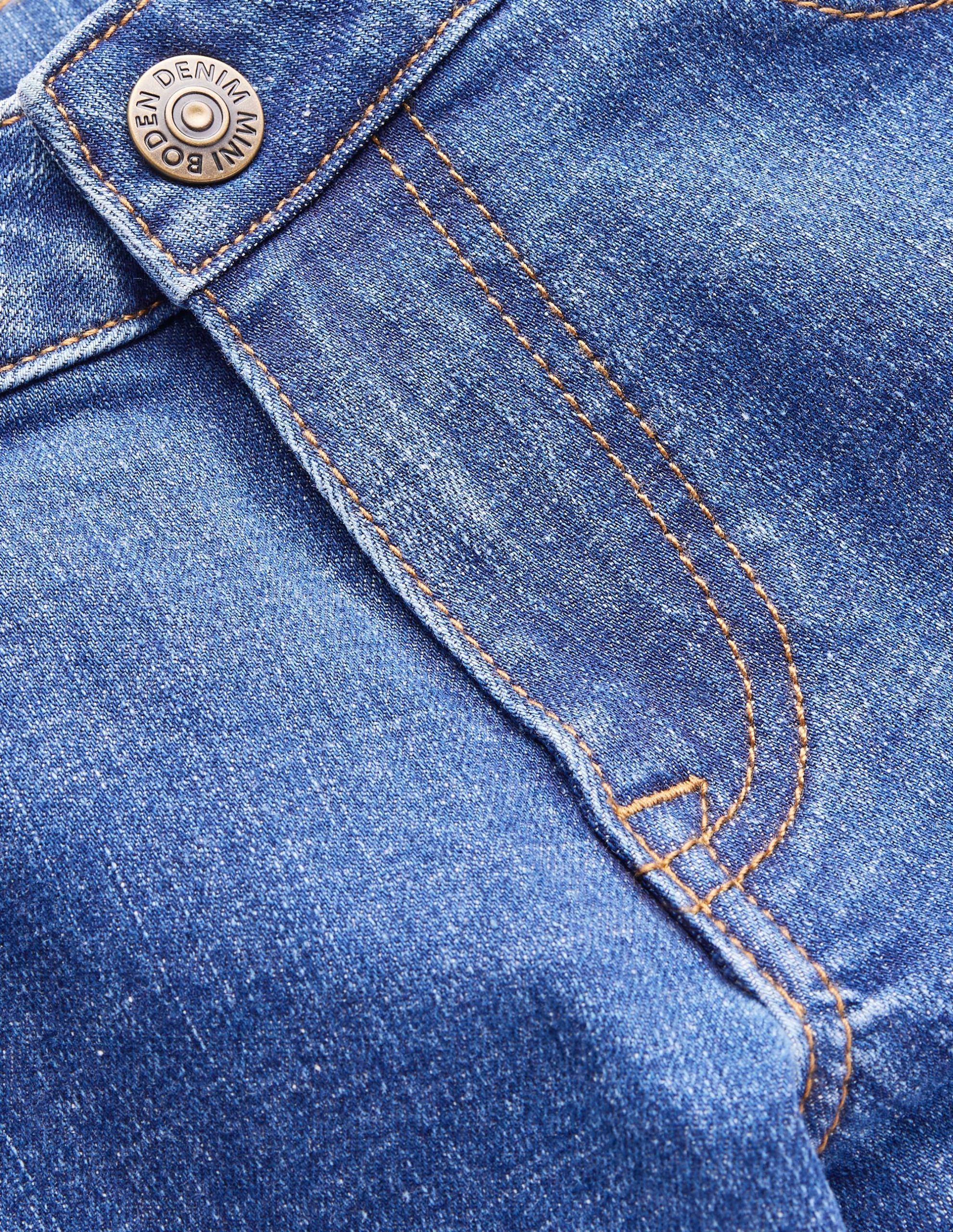 Wide Leg Jeans-Mid Vintage Blue - Image 3