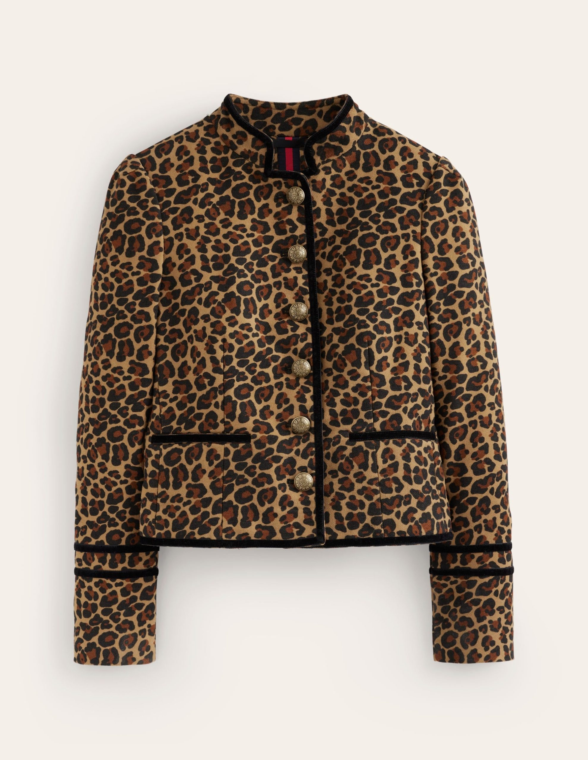 Cambridge Military Jacket-Leopard - Image 6