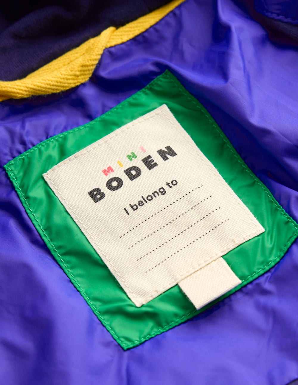 Quilted Borg Jacket-Natural Borg - Image 4