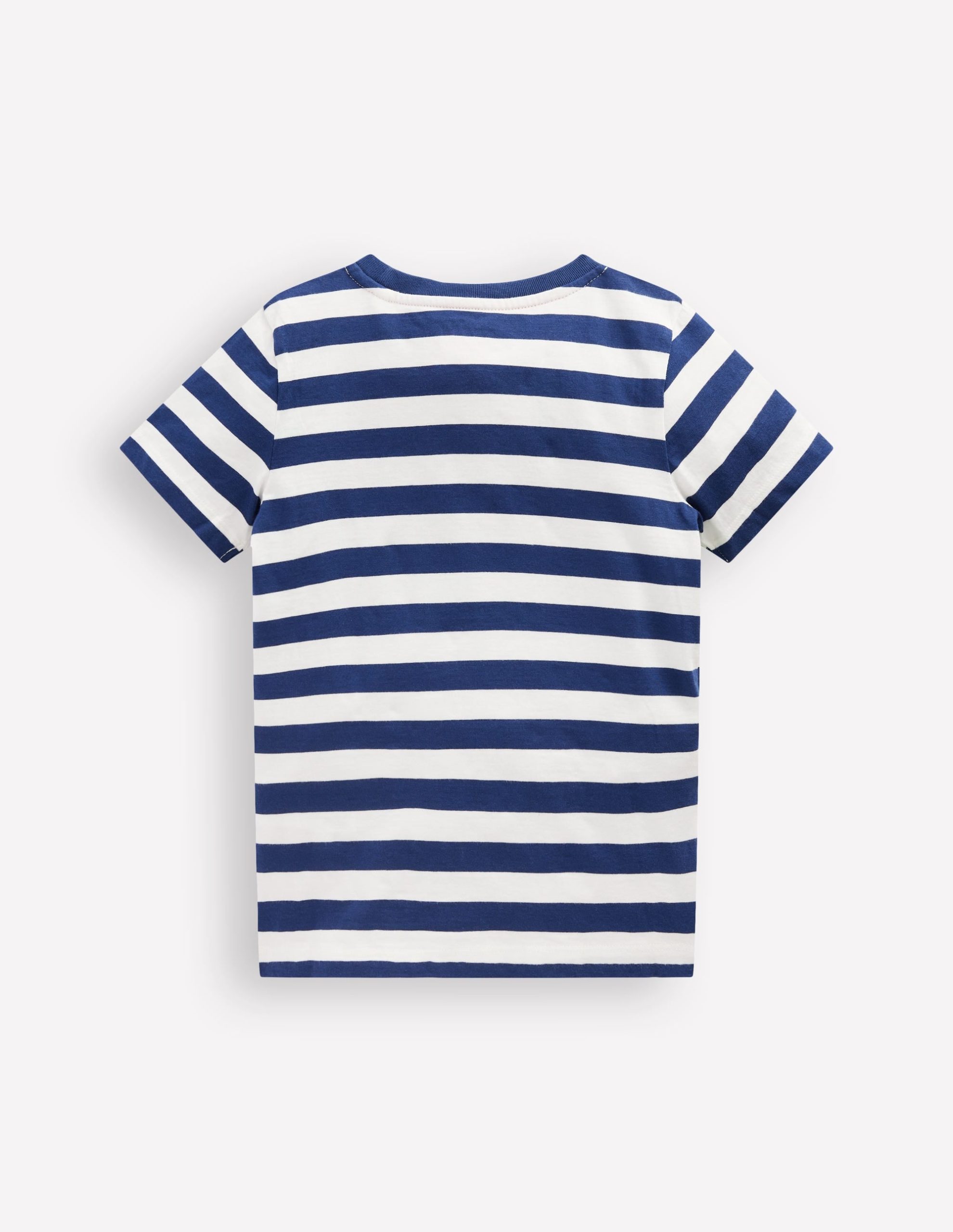 Short Sleeve Appliqu?? T-shirt-Prehistoric Animals Applique - Image 2