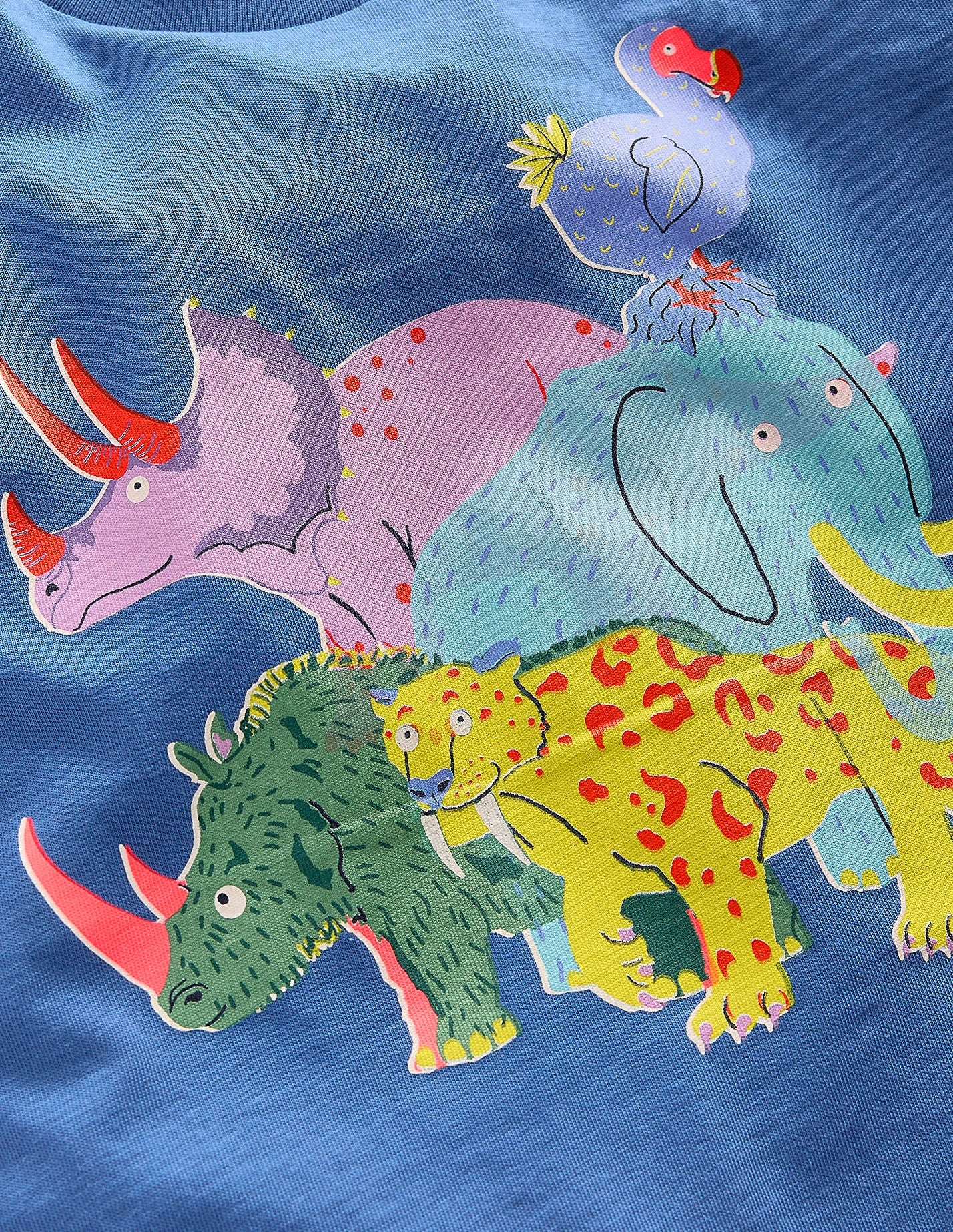Short Sleeve Riso T-Shirt-Delft Extinct Animals - Image 3