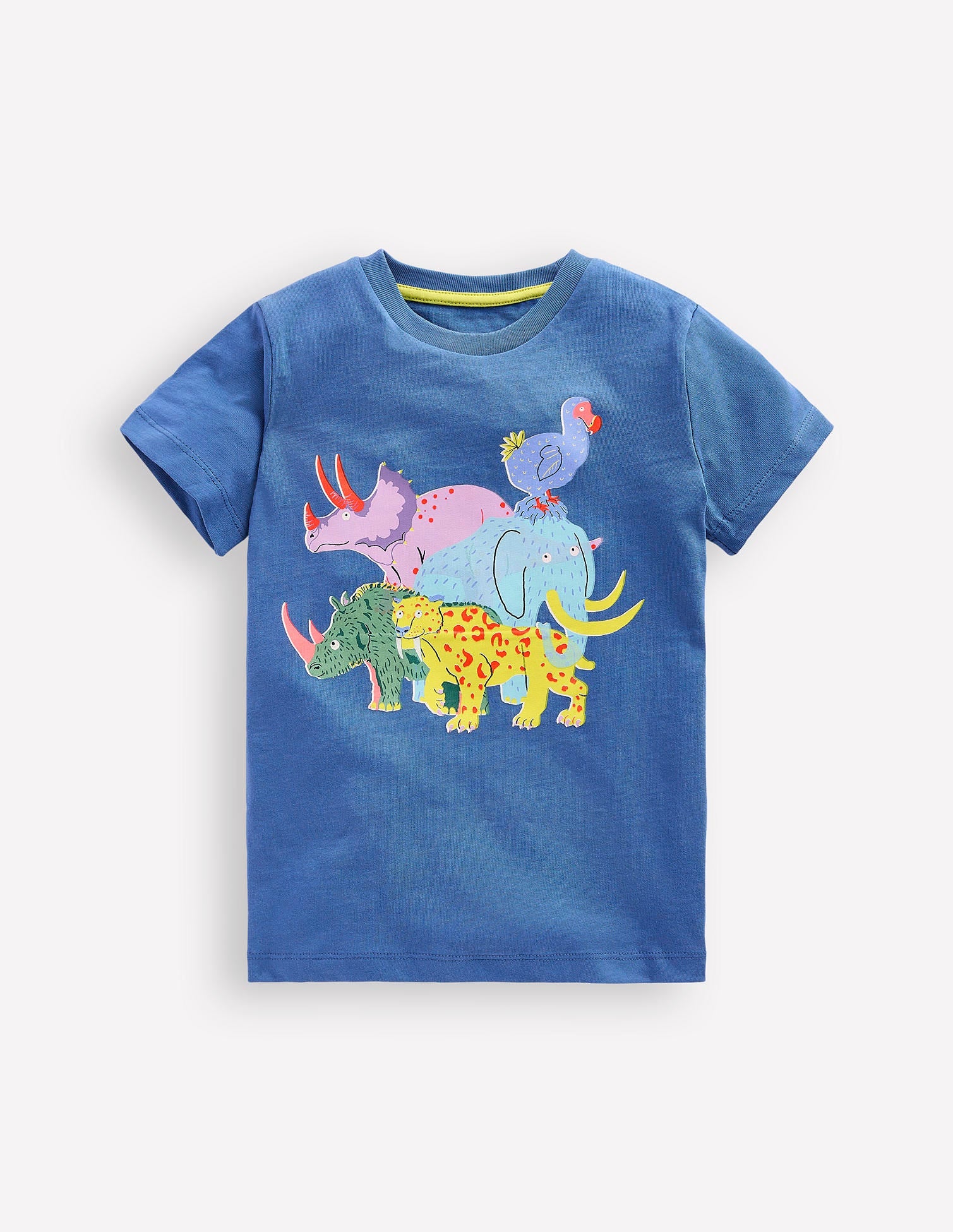Short Sleeve Riso T-Shirt-Delft Extinct Animals