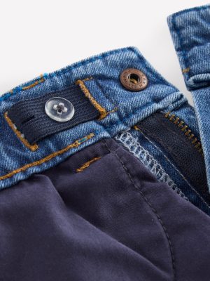 Everyday Straight Jeans-Mid Wash