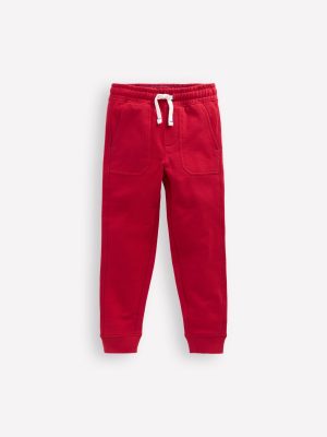 Essential Joggers-Cinnamon Red