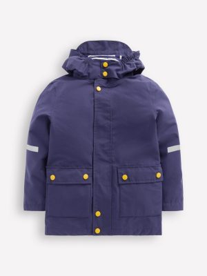 Waterproof Fisherman's Jacket-College Navy