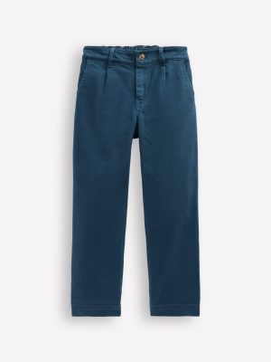 Everyday Relaxed Pants-Blueberry Pie Twill
