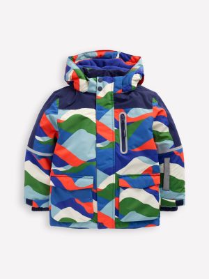 All-Weather Waterproof Coat-Multi Landscape