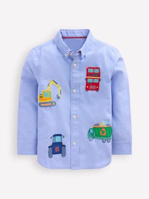 Embroidered Shirt-Vehicles