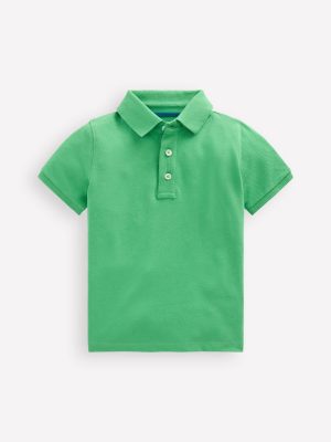 Piqu?? Polo Shirt-Aloe Green