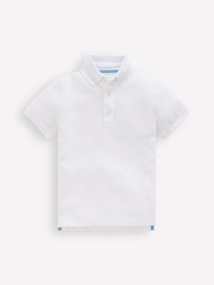 Piqu?? Polo Shirt-White