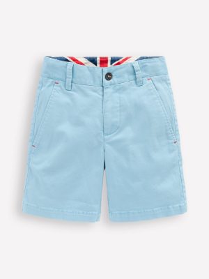 Classic Chino Shorts-Bonnie Blue