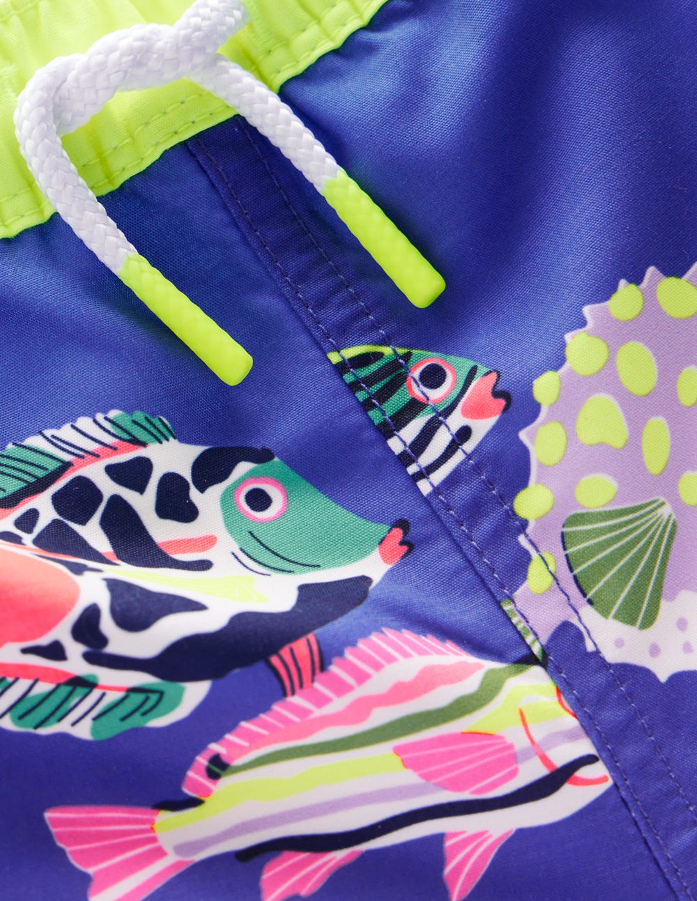 Swim Shorts-Blue Heron Fish - Image 3