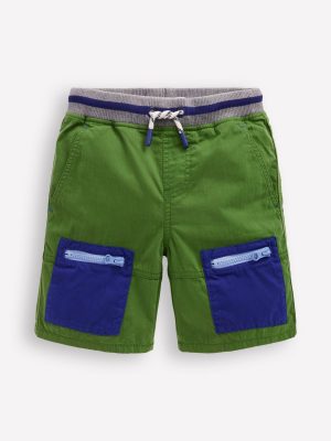 Adventure Shorts-Broccoli Green