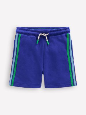 Rainbow Shorts-Peacock Plume Blue
