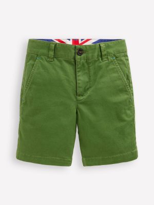 Classic Chino Shorts-Brocolli Green