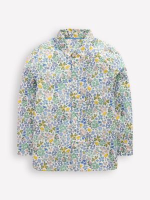 Cotton Shirt-Easter Chick Floral
