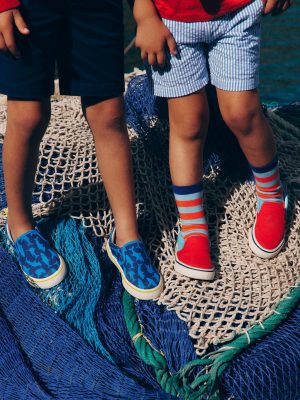 Canvas Slip-Ons-Soft Multi