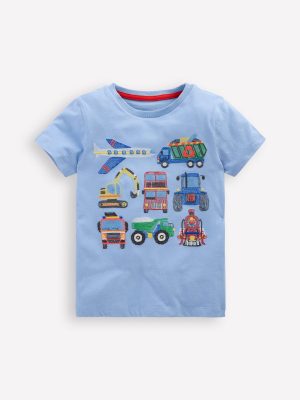 Superstitch T-Shirt-Glacier Blue Vehicles