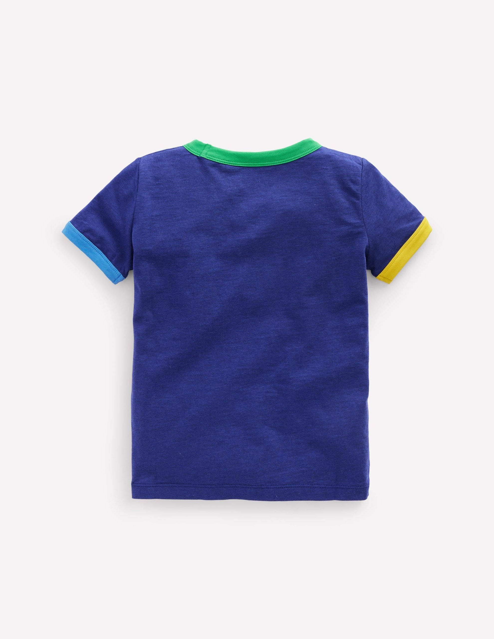 Ringer T-Shirt-Starboard Blue - Image 2