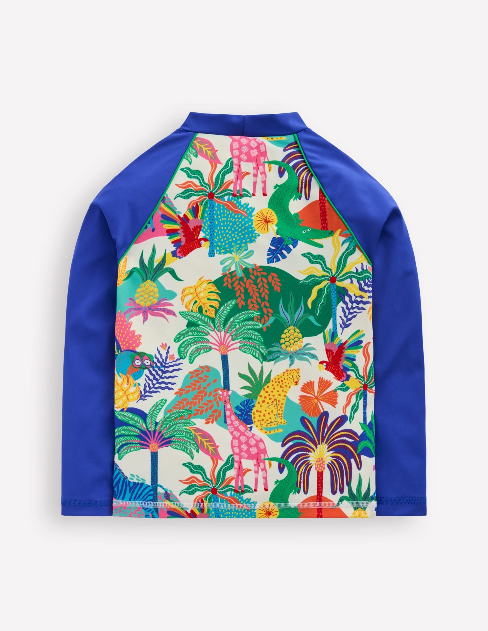 Logo Rash Vest-Ivory Multi Jungle - Image 2