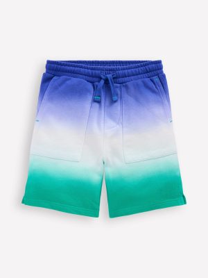 Tie Dye Shorts-Surf the Web/ Billiard