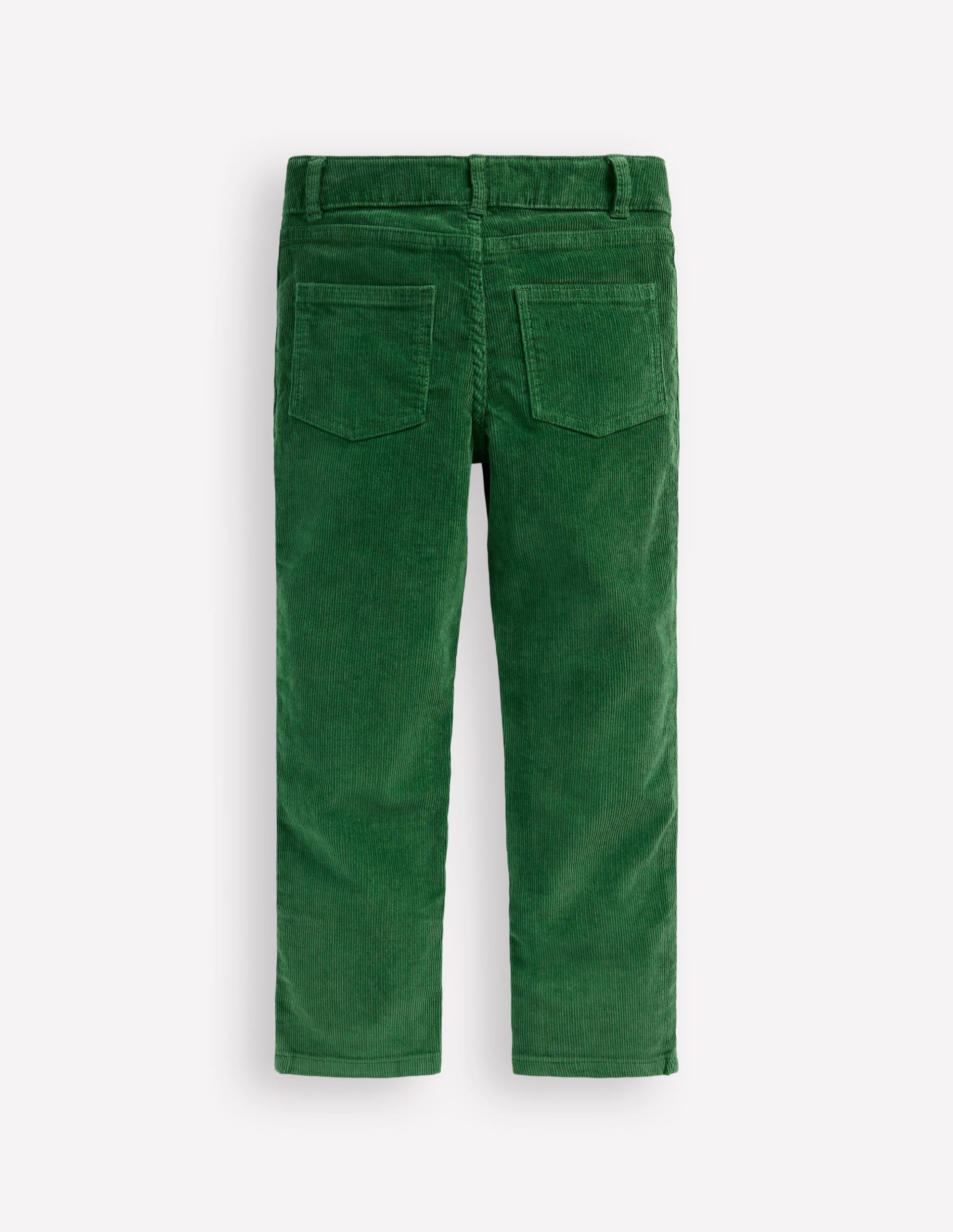 Classic Cord Trousers-Pine Green - Image 2