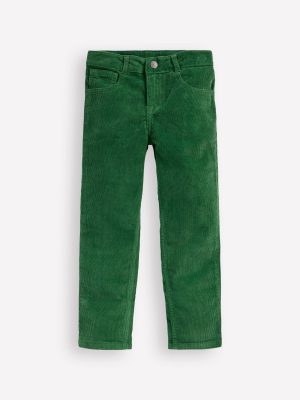 Classic Cord Pants-Pine Green
