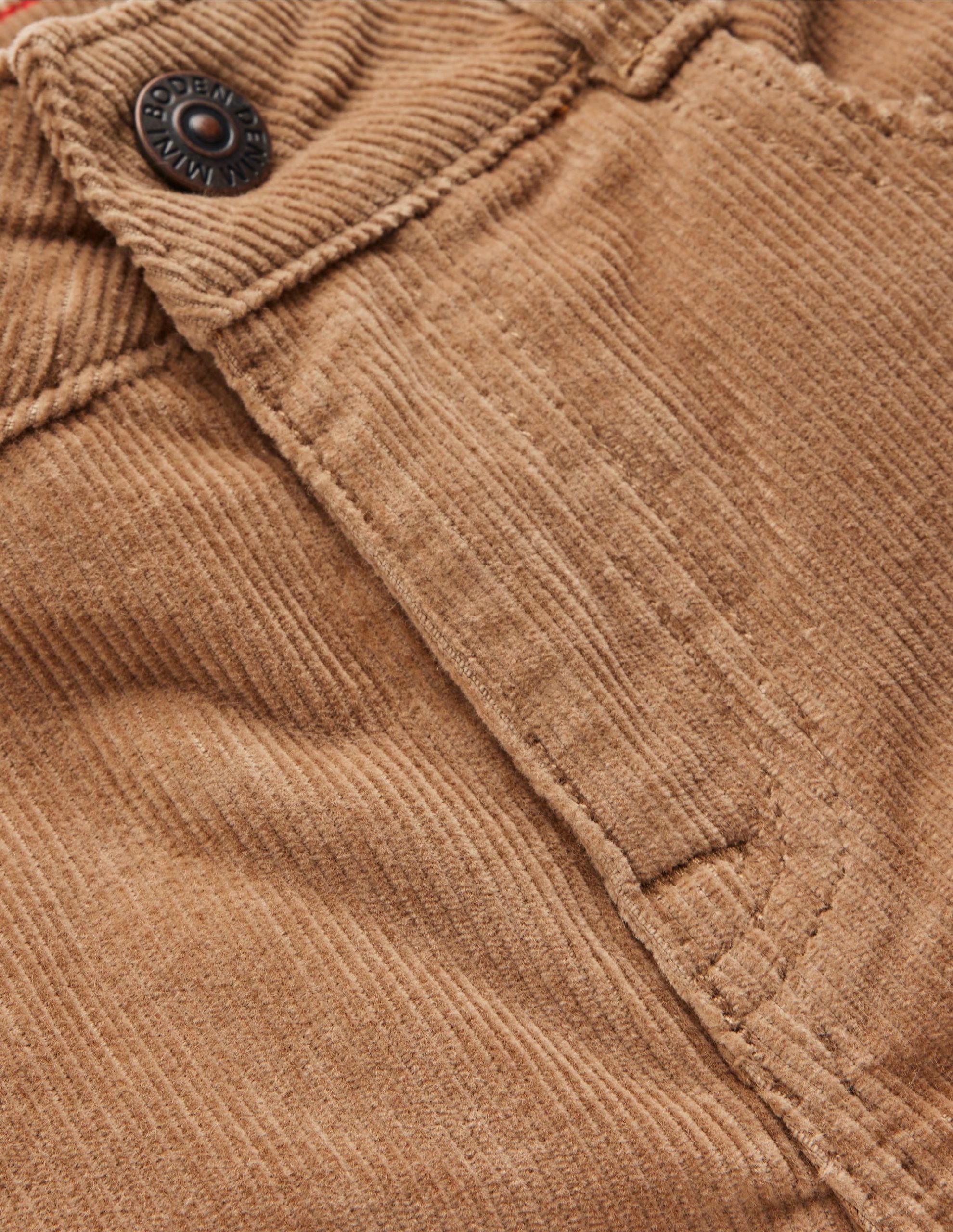 Classic Cord Trousers-Cappuccino - Image 3