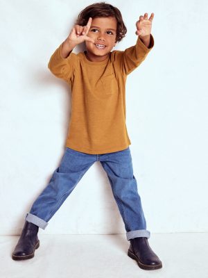 Everyday Long Sleeve T-Shirt-Toffee Brown