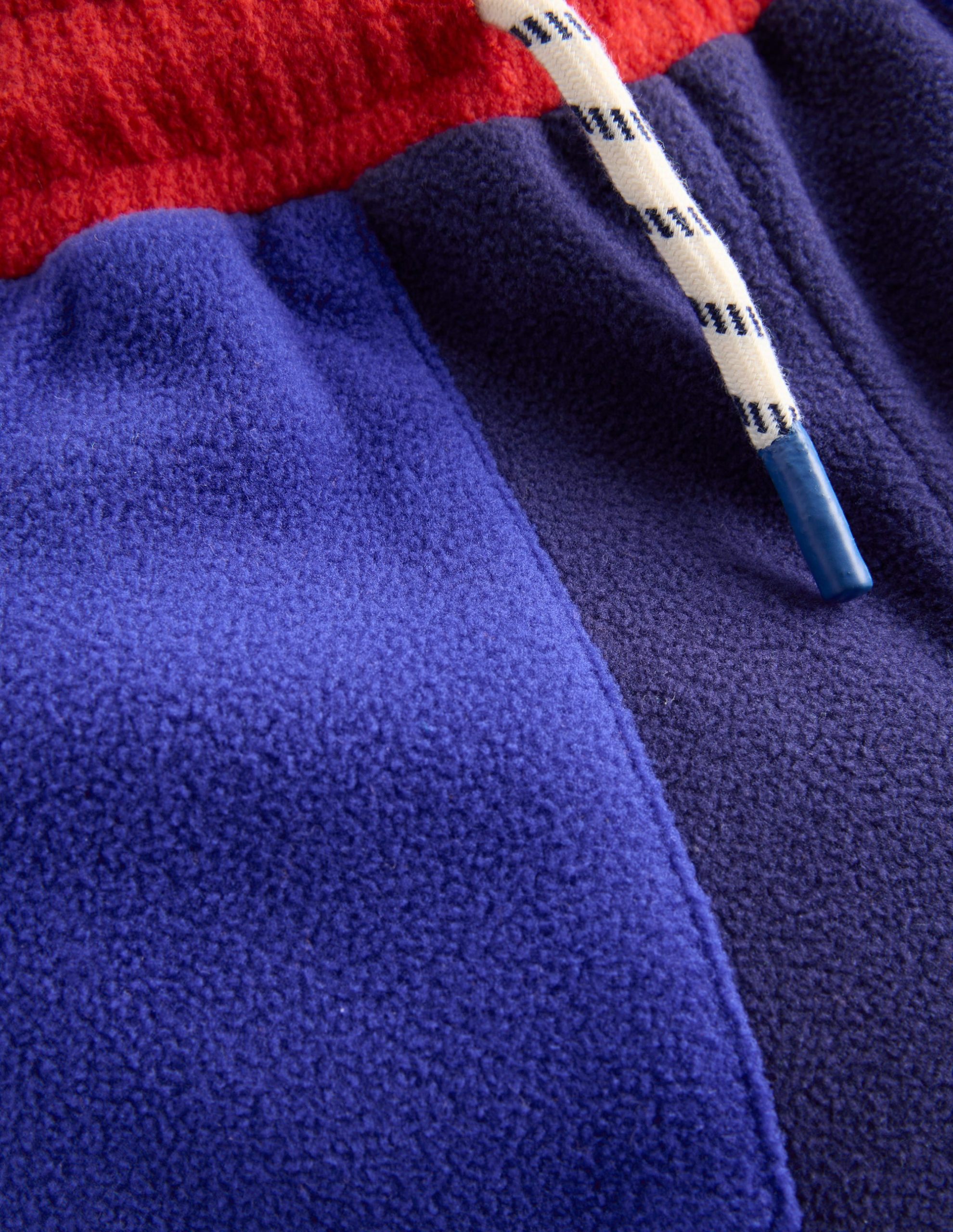 Cosy Fleece Joggers-College Navy - Image 3