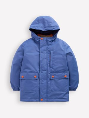 4-in-1 Waterproof Coat-Blue River