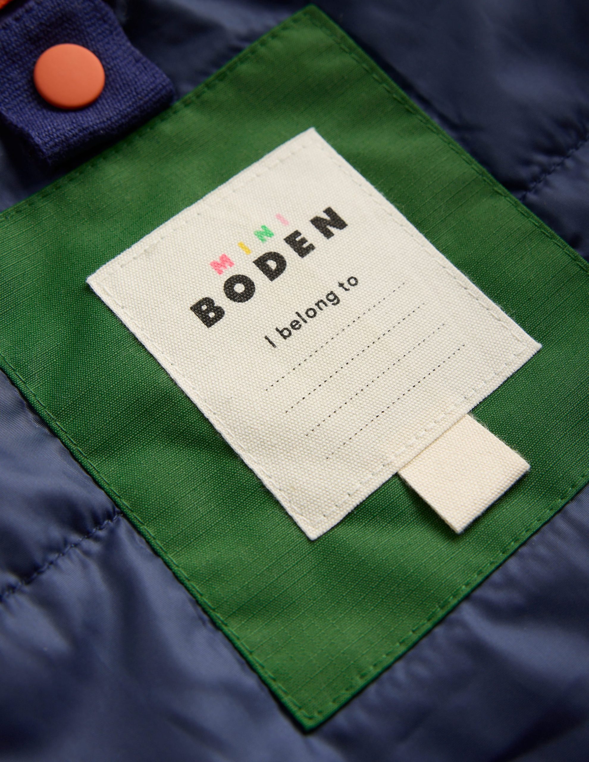 4-in-1 Waterproof Coat-Blue/Green Colourblock - Image 4