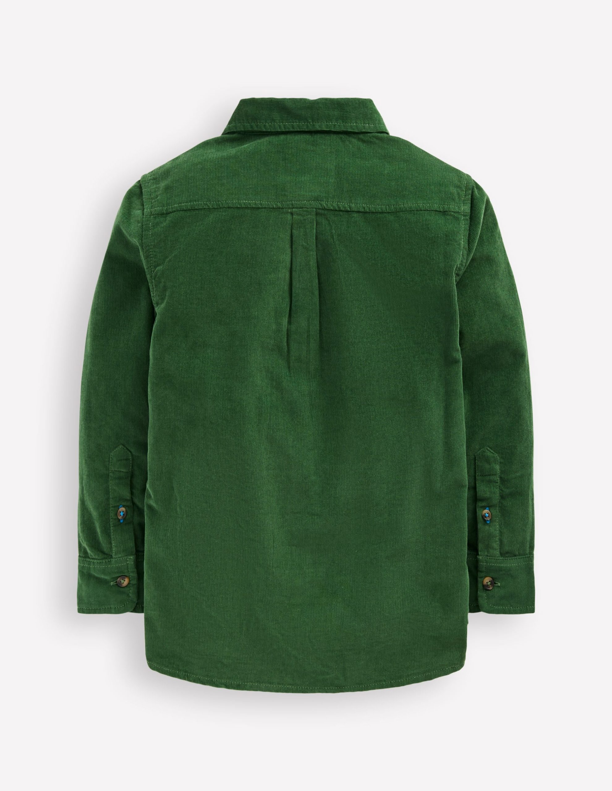 Corduroy Shirt-Pine Green - Image 2