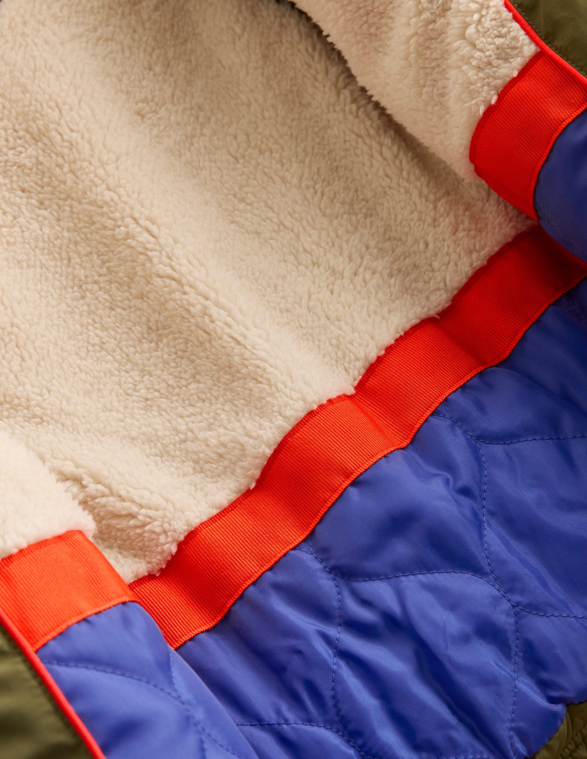 2-in-1 Padded Coat-Chestnut Chevron - Image 8