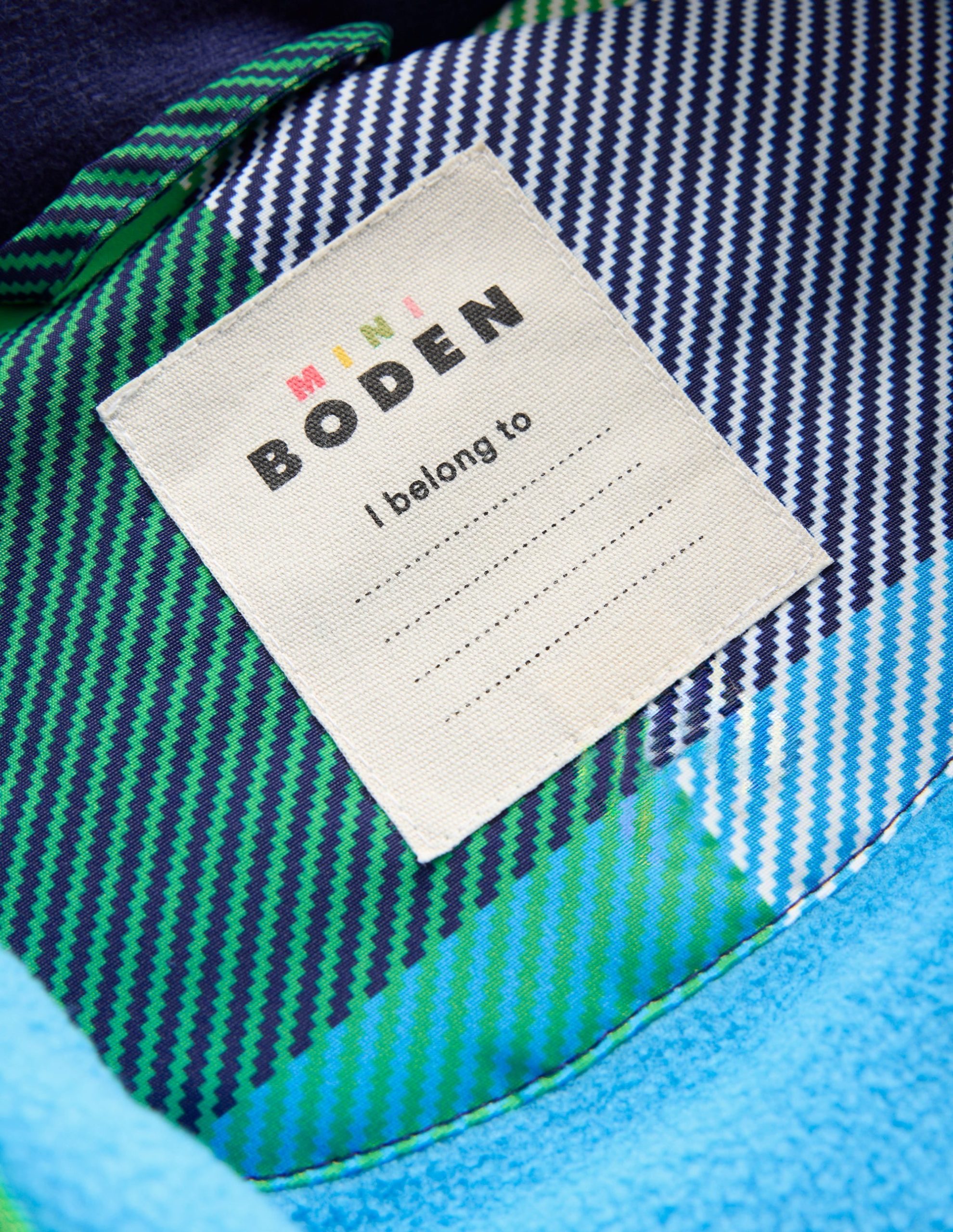 All-Weather Waterproof Coat-Green Check - Image 4